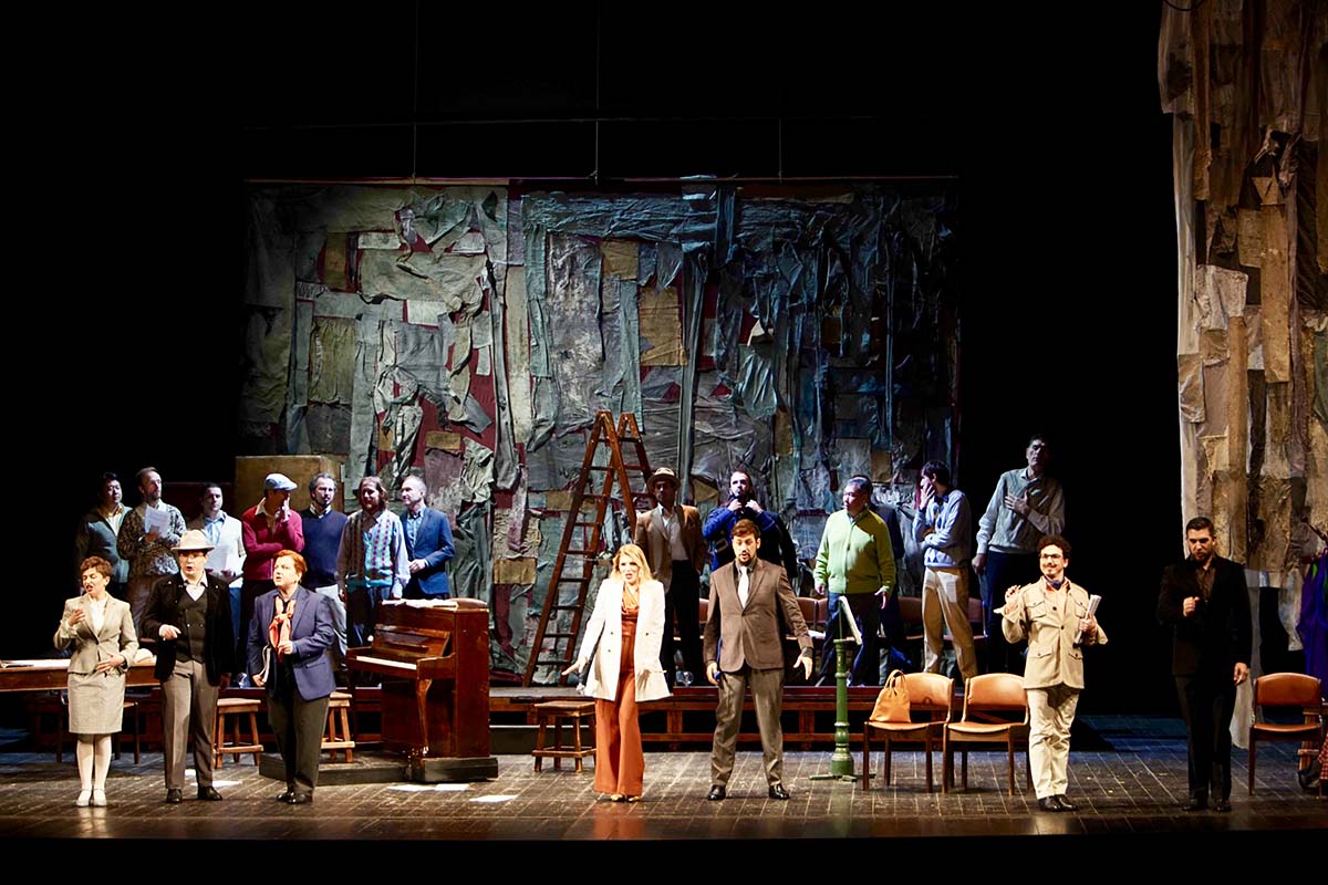 Opera Le Convenienze ed Inconvenienze Teatrali , scene e costumi di Danilo Coppola anno 2021
