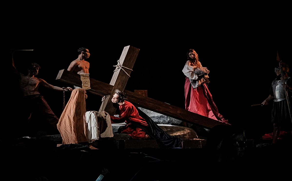 Opera Stabat Mater con le scene di Danilo Coppola per la Fondazione Teatro Coccia, anno 2020 e 2021