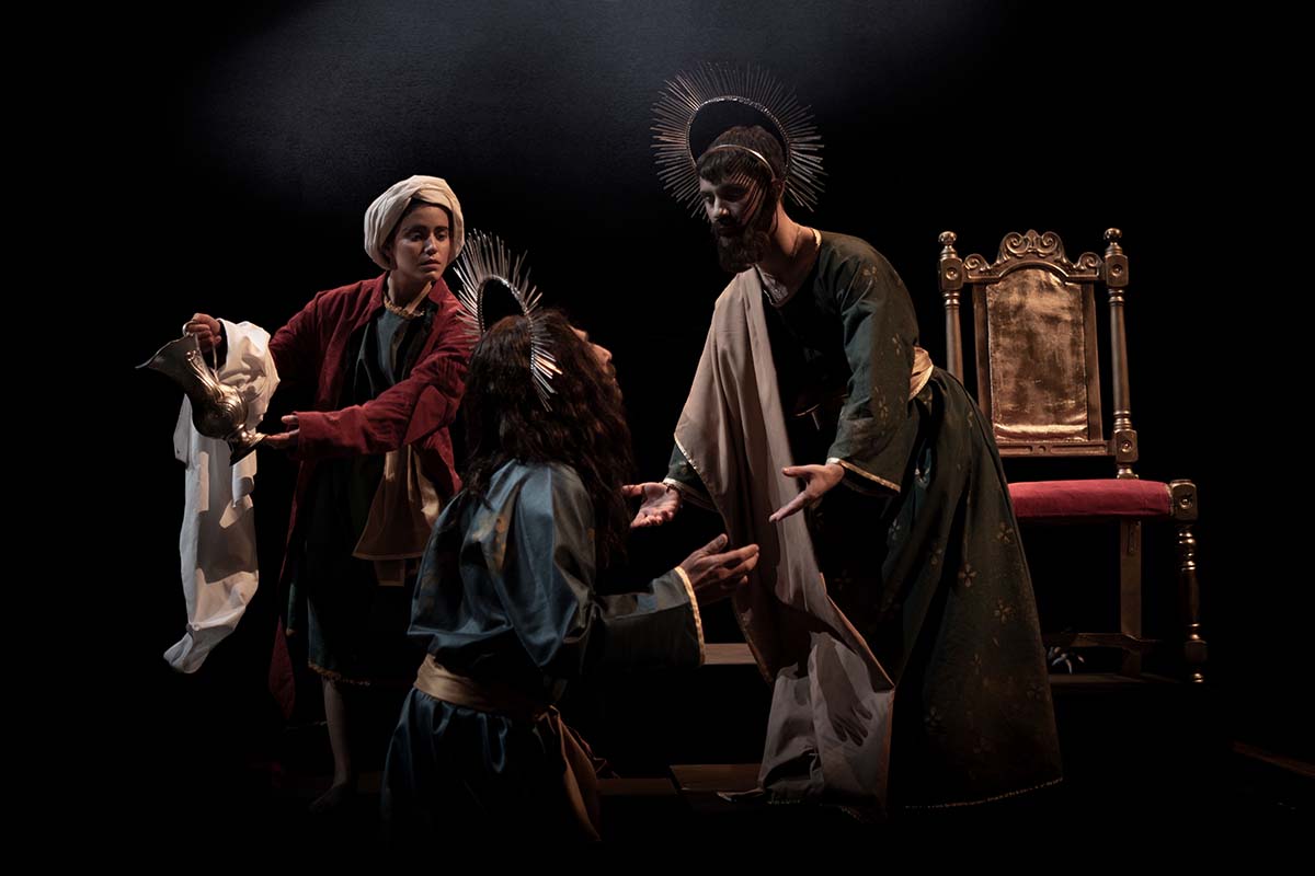Opera Stabat Mater con le scene e i costumi di Danilo Coppola per il luglio musicale trapanese anno 2022